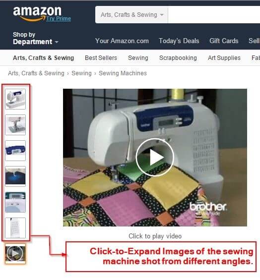 perfect product presentation